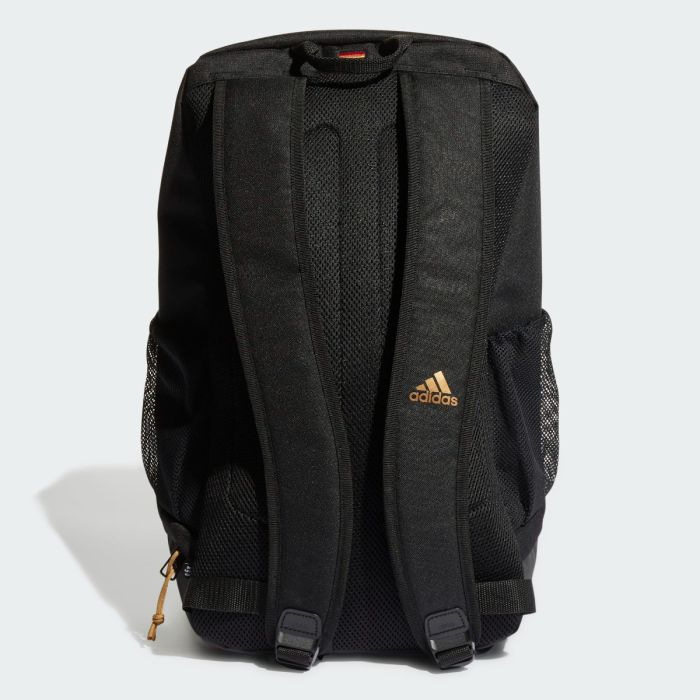 Adidas bookbag 2025 gold