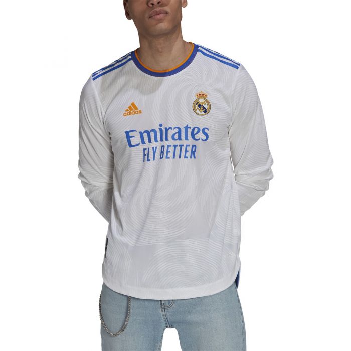 Authentic Real Madrid UCL Final Version Home Jersey 2021/22 By Adidas
