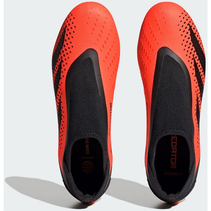 adidas Predator Accuracy.3 Laceless Firm Ground Soccer Cleats - Orange, Kids' Soccer