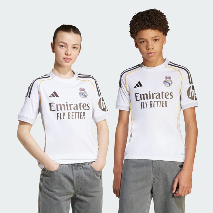 adidas REAL MADRID Home Youth Jersey 25-26