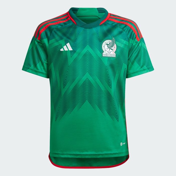 adidas Mexico Home YOUTH Jersey 2022