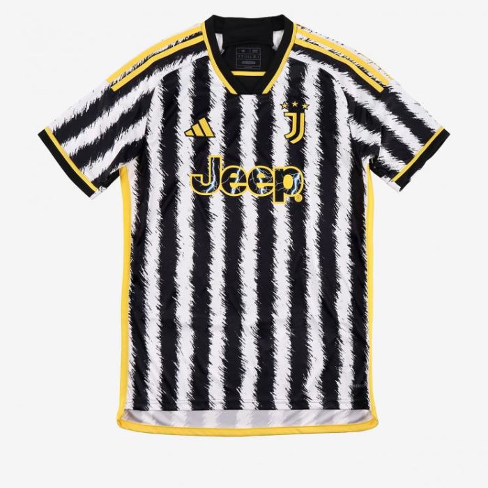 adidas Juventus 23/24 Home Jersey - Black / White