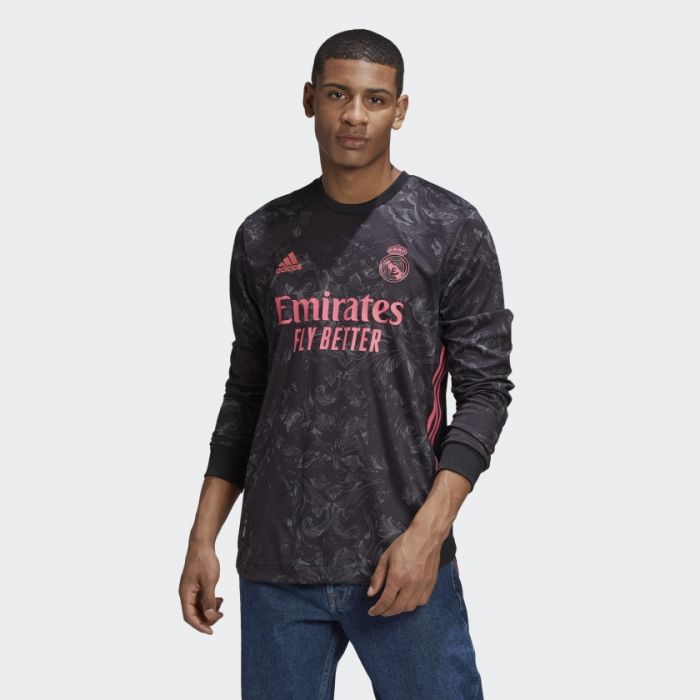 Real madrid long sleeve jersey hotsell