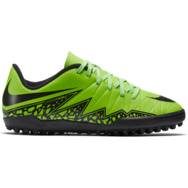 nike hypervenom phelon tf green