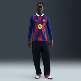 Nike FC Barcelona 2025/26 Stadium Home Men's LS Jsy