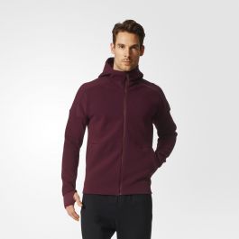 FHITWEAL BRAND reddish brown ヘンリー　カットソー Adidas ZNE Hoodie- Maroon