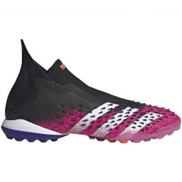 Adidas Predator 28cm 黒/緑/ピンク Adidas PREDATOR FREAK + TF