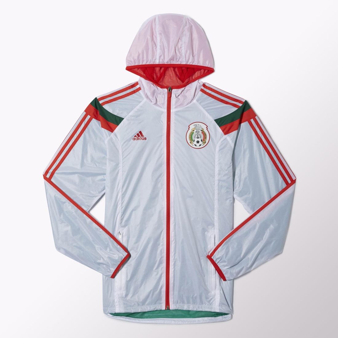 mexico white track jacket