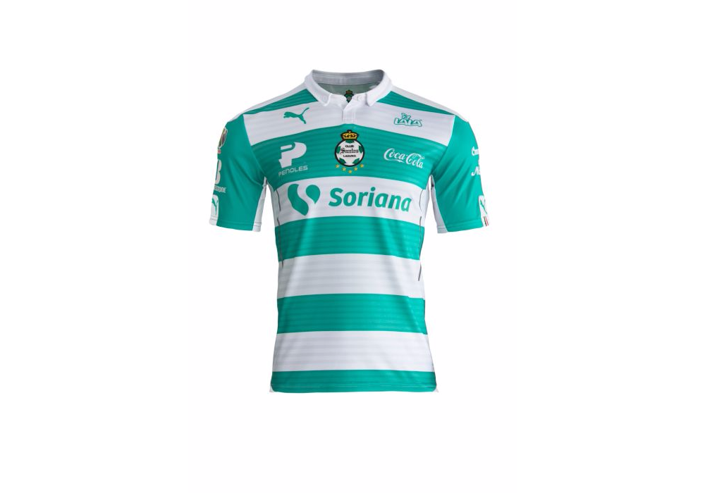 Puma Santos Men's Home Stadium Jersey 2015/16 Soccer Premier