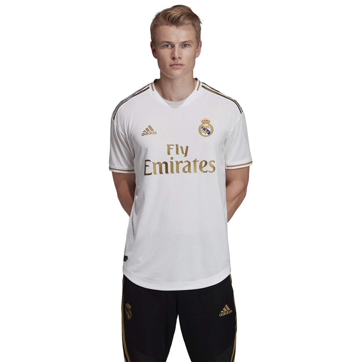 real madrid home authentic jersey