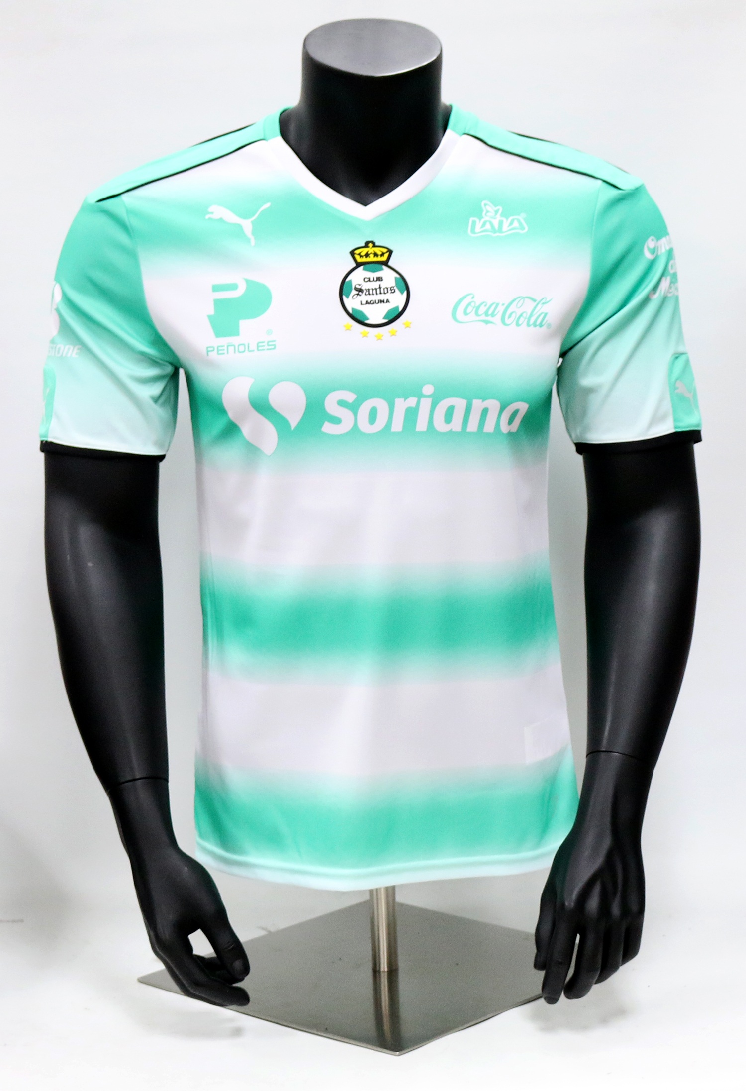 Puma Santos Men's Home Stadium Jersey 2016/17 Soccer Premier