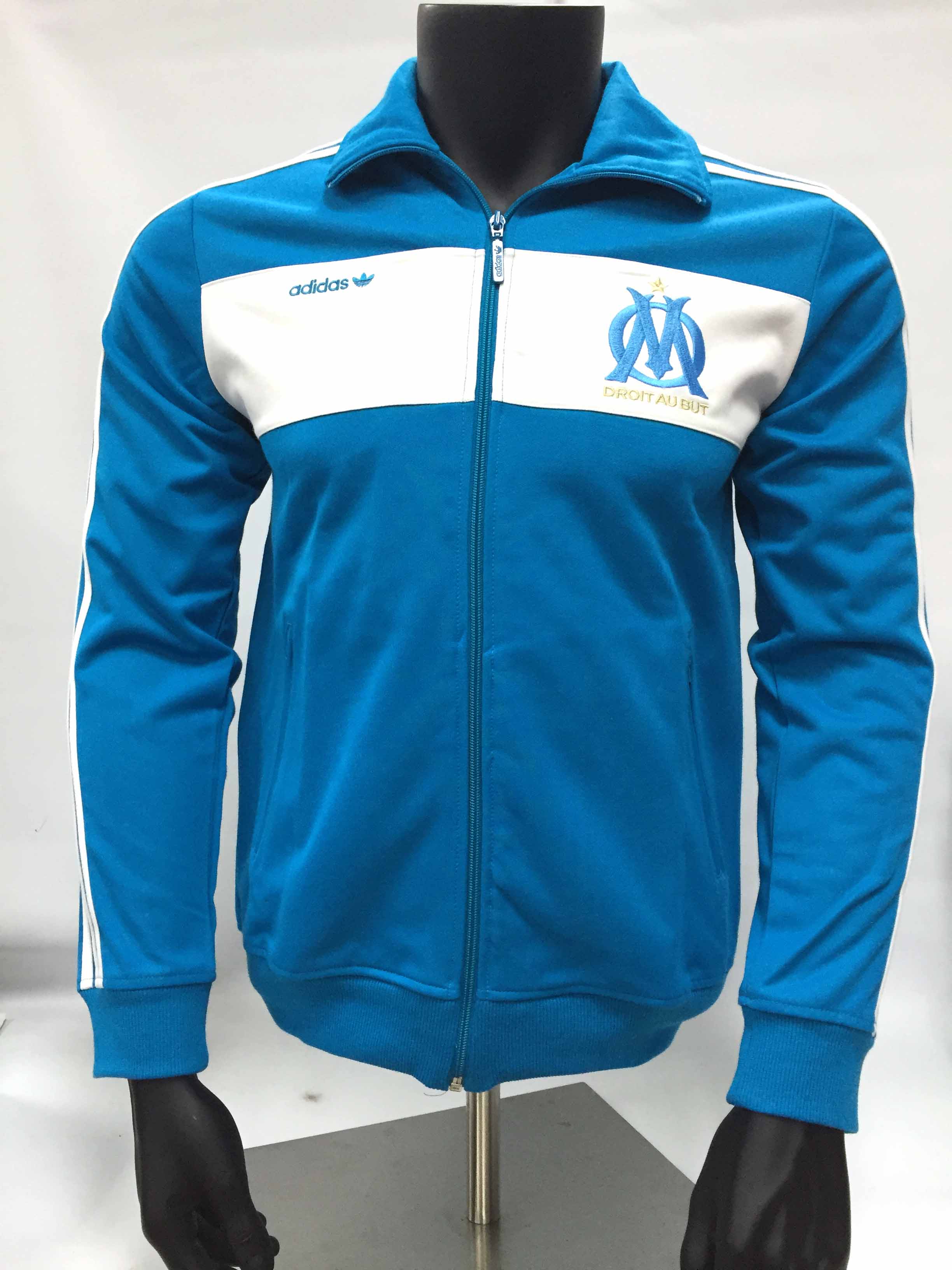adidas Marseille Men's Track Jacket Soccer Premier