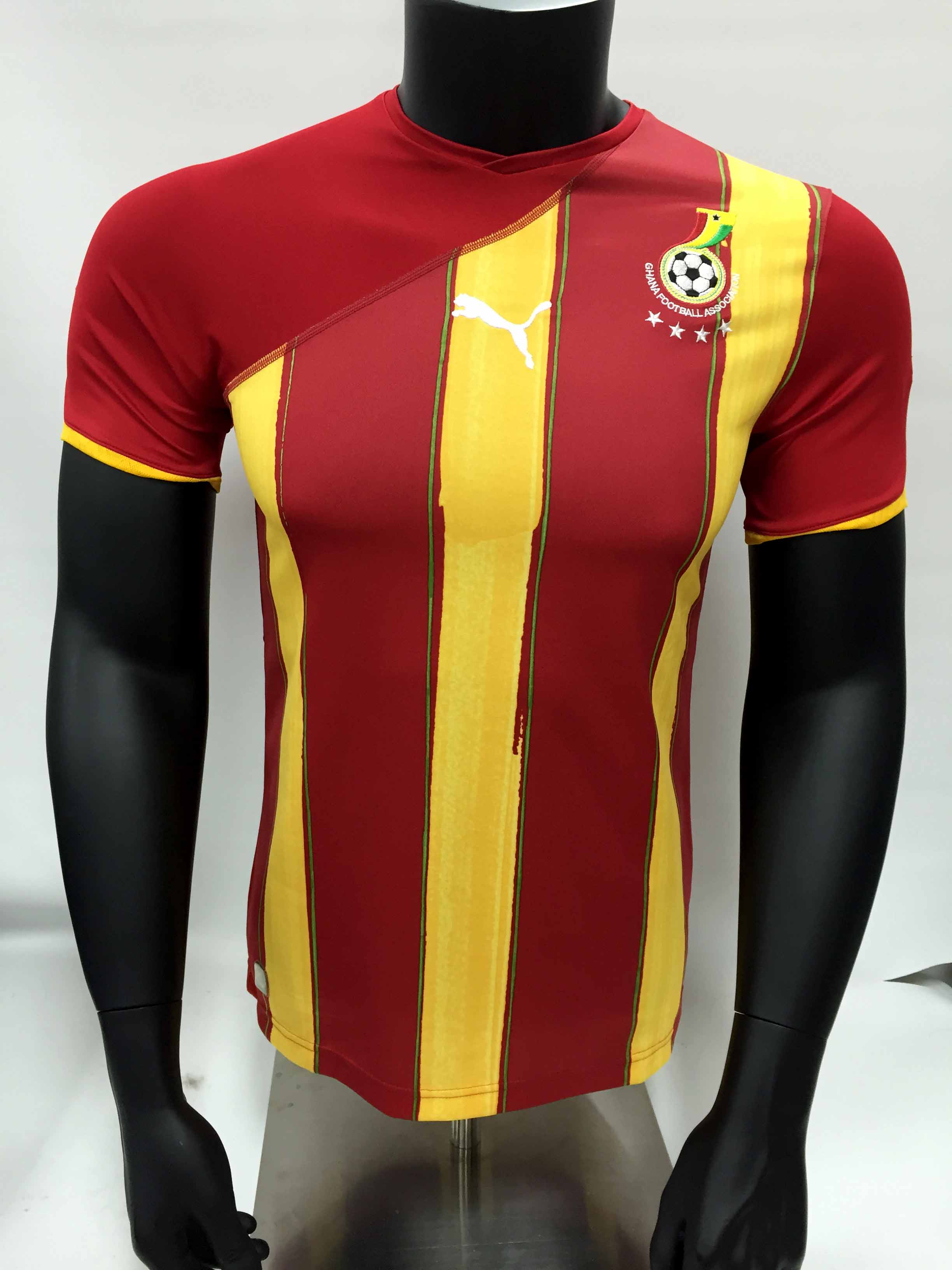 Puma Ghana Men's Away Stadium Jersey 2010/11 Soccer Premier