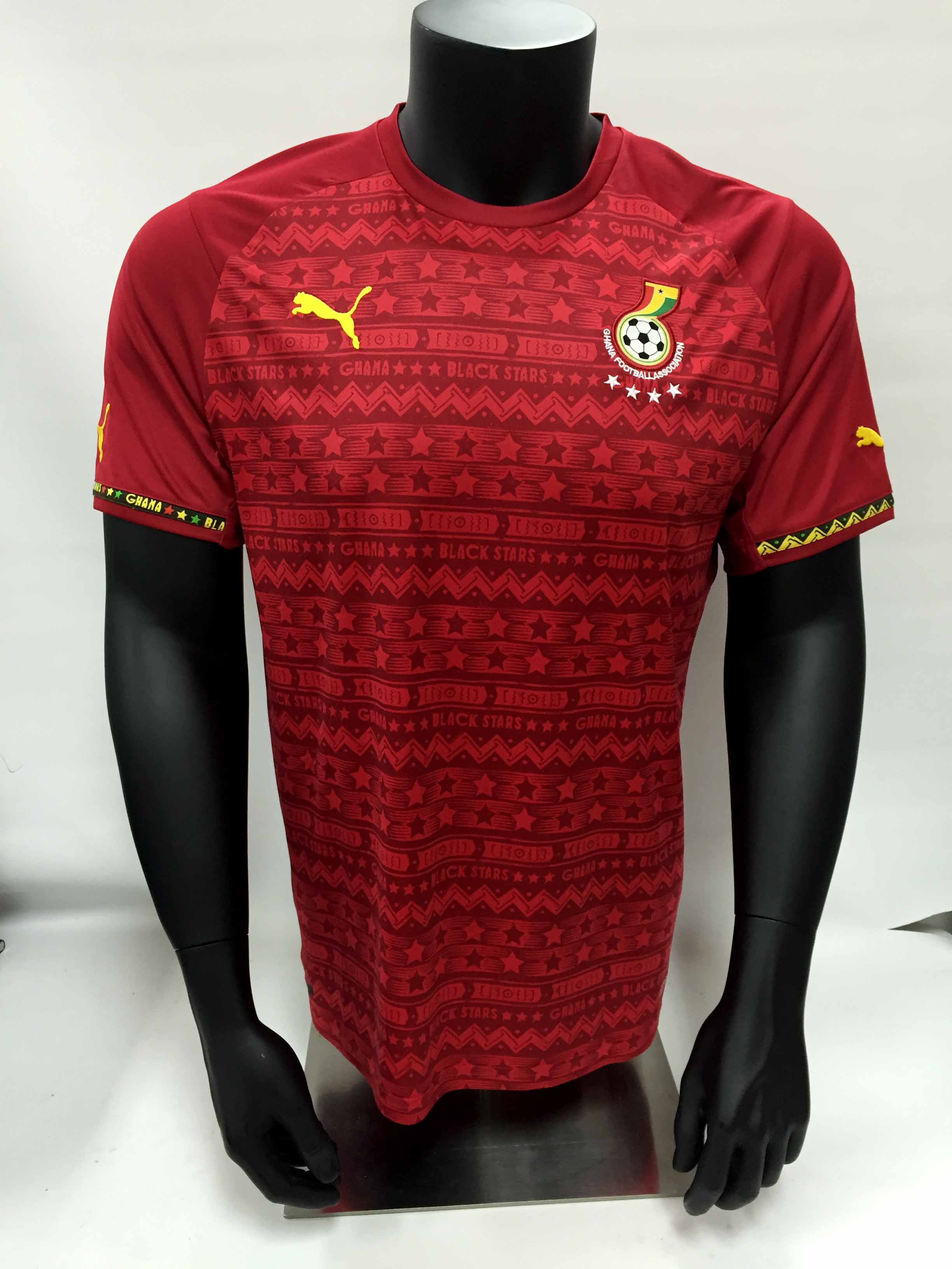 Puma Ghana Men's Away Stadium Jersey 2014 Soccer Premier