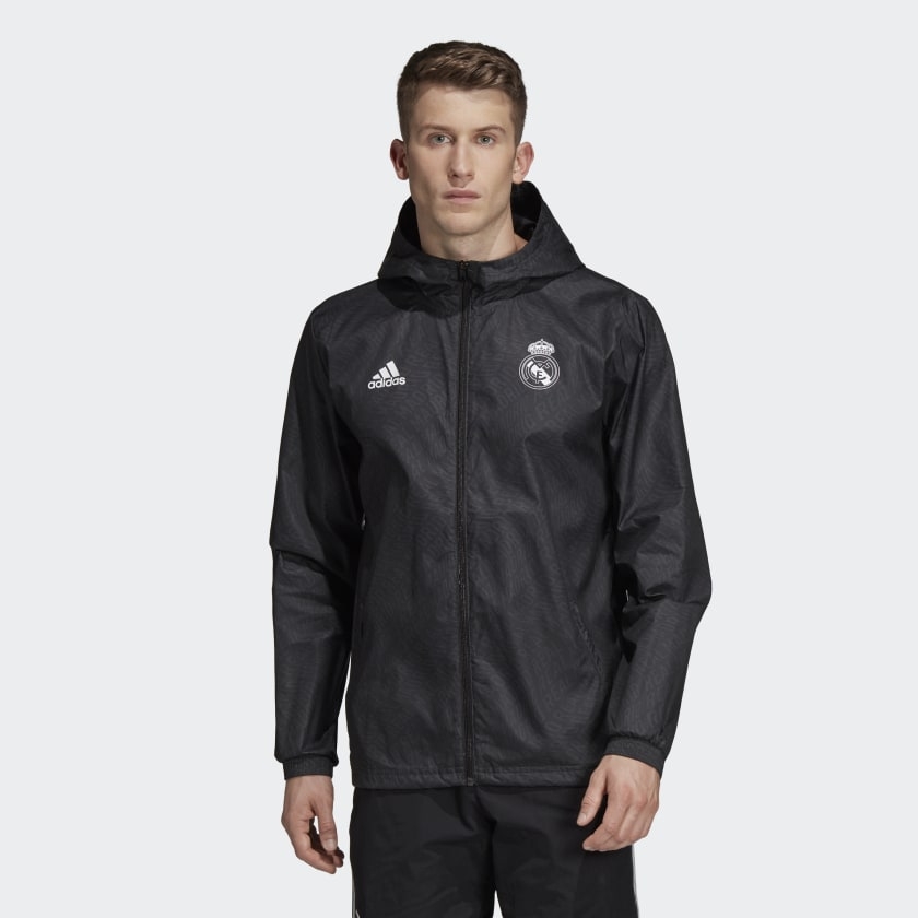 Adidas REAL MADRID WINDBREAKER - Soccer 